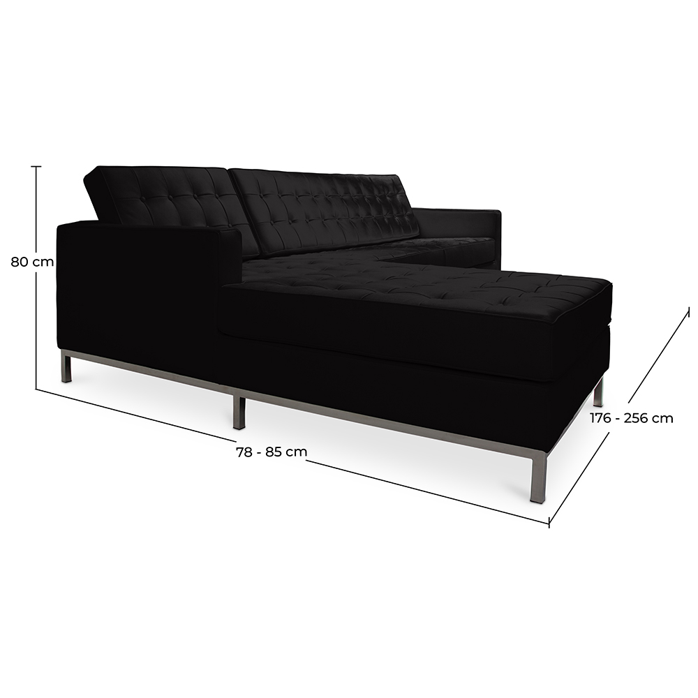 Design Chaise Lounge - Bekleed met kunstleer - Nova image 10