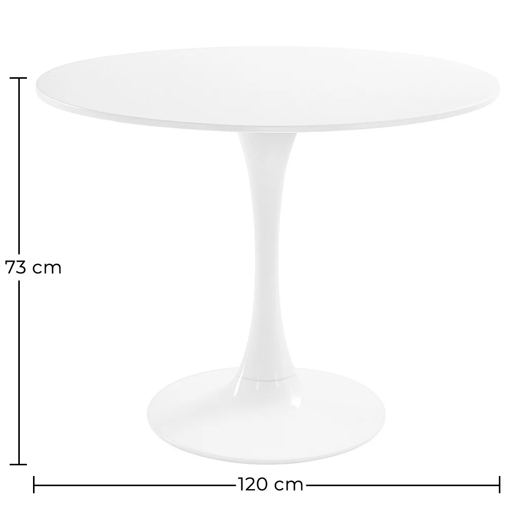 Ronde Eettafel - 120 cm - Tulip image 10