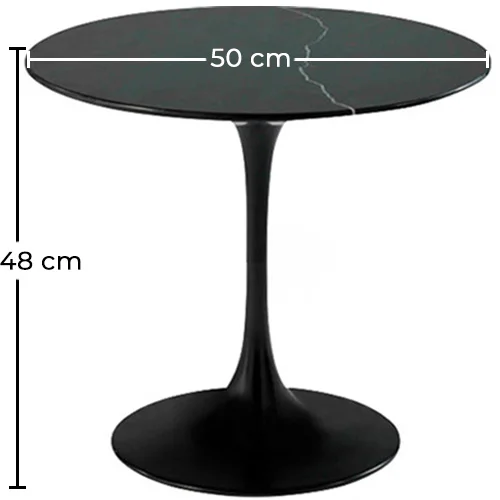 Ronde Bijzettafel - Marmer - Tulip image 10