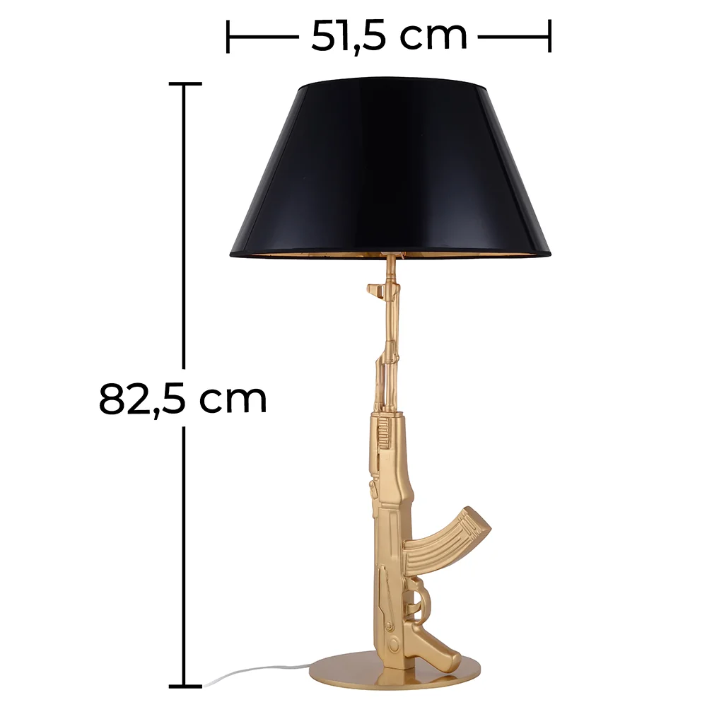 Tafellamp - Pistool Design Lamp - Groot - Beretta image 10