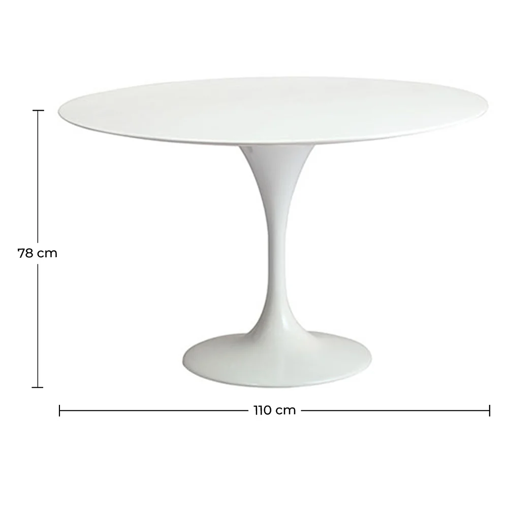 Ronde Eettafel - 110 cm - Tulip image 10