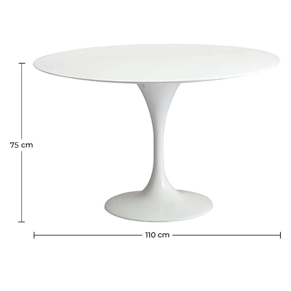 Ronde Eettafel - 110 cm - Tulip image 10