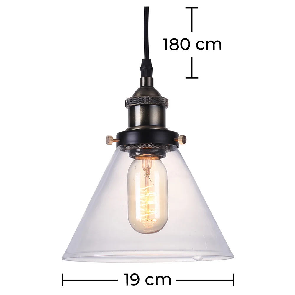 Plafondlamp - Hanglamp Industrieel Ontwerp - Hannah image 10