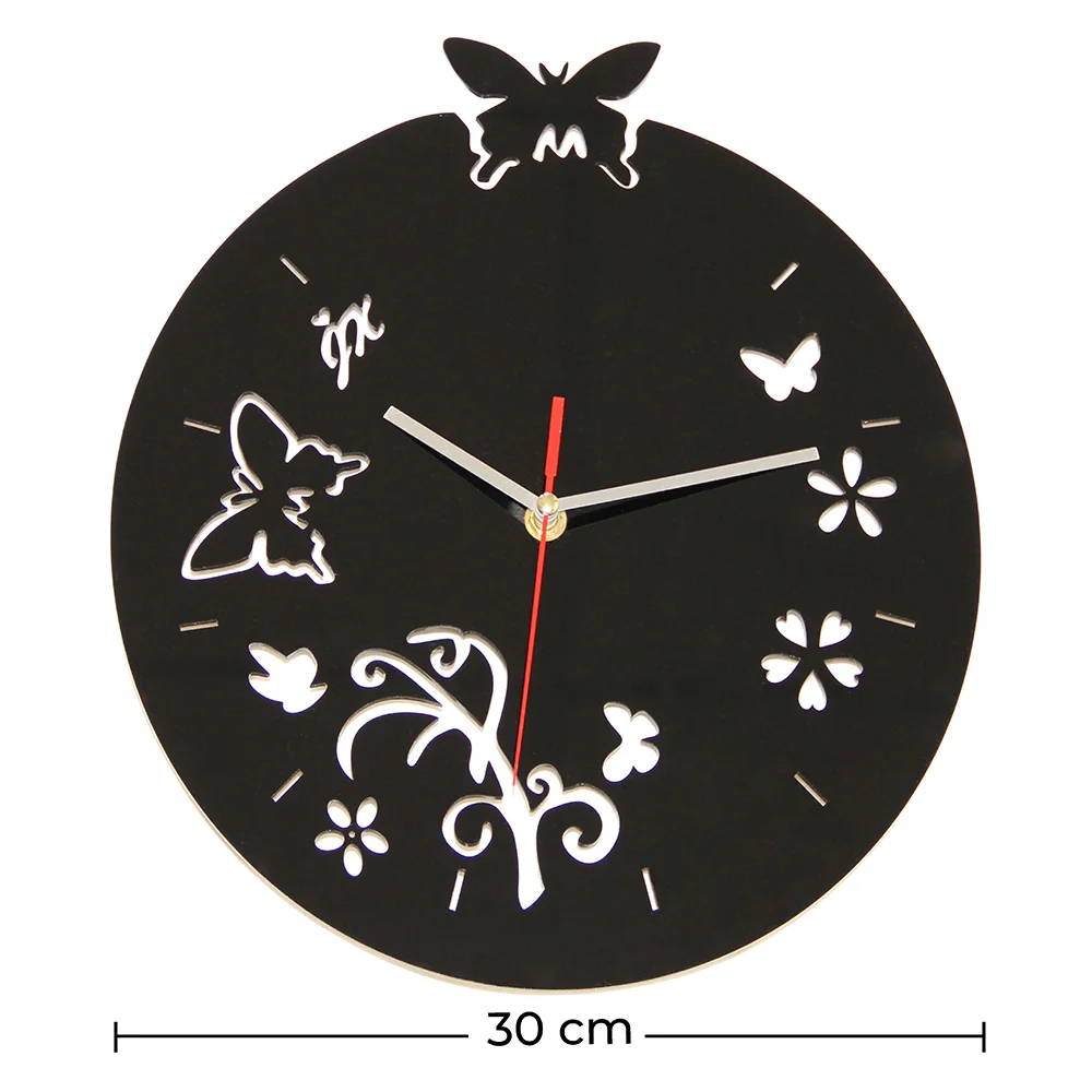 Vlinders en Bloemen Wandklok image 10