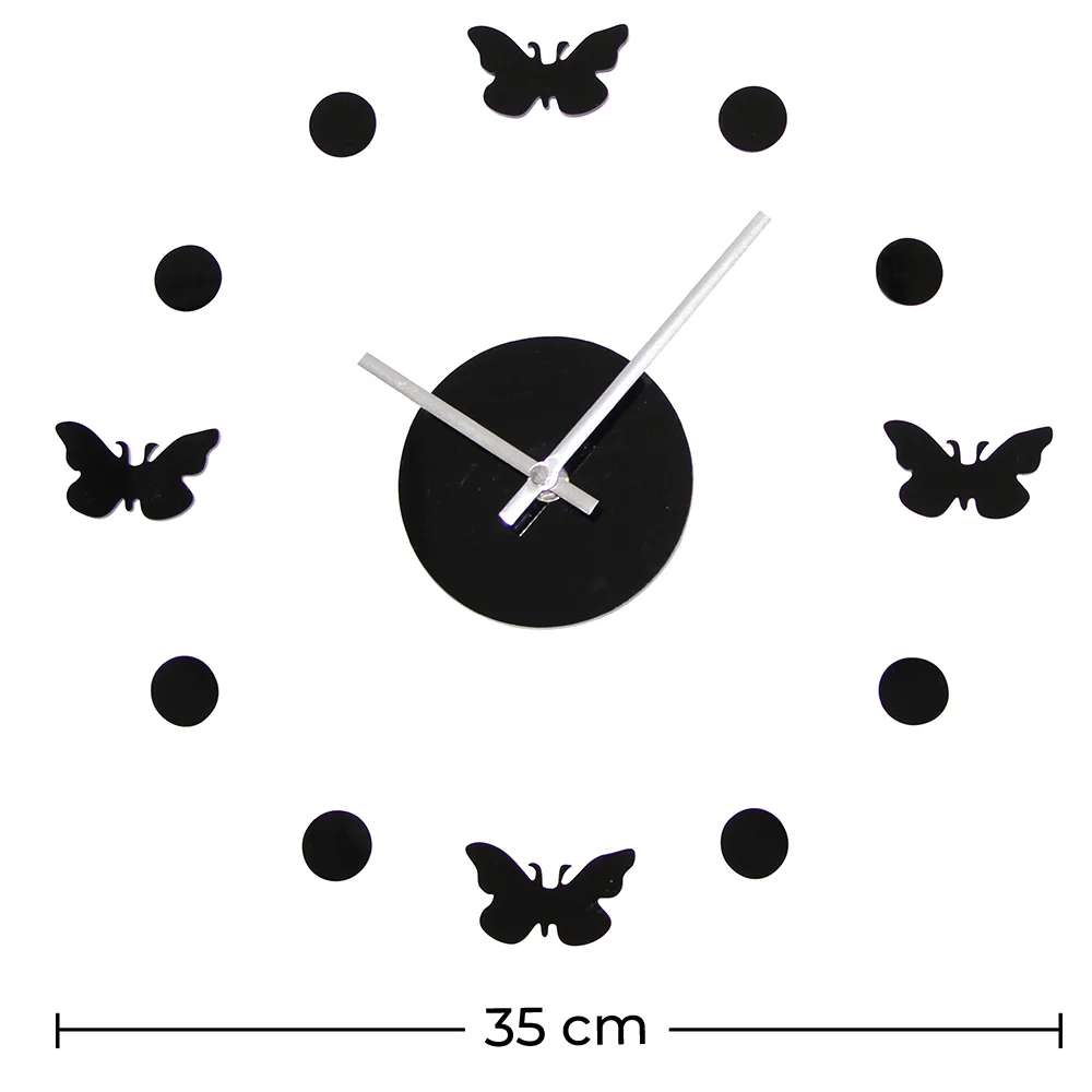 4 Vlinders Wandklok image 10