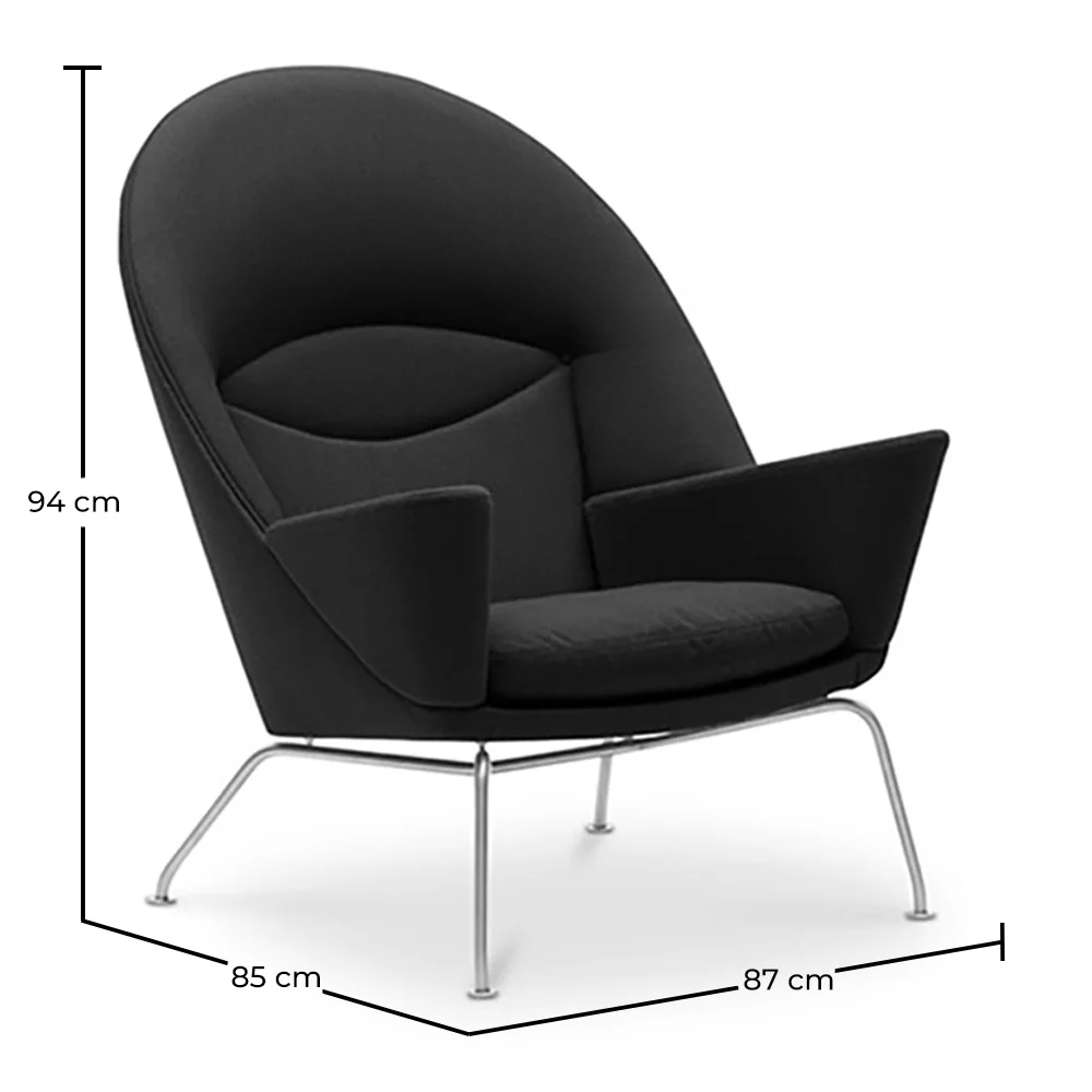 Fauteuil met armleuningen - Bekleed stof - Oculus image 10