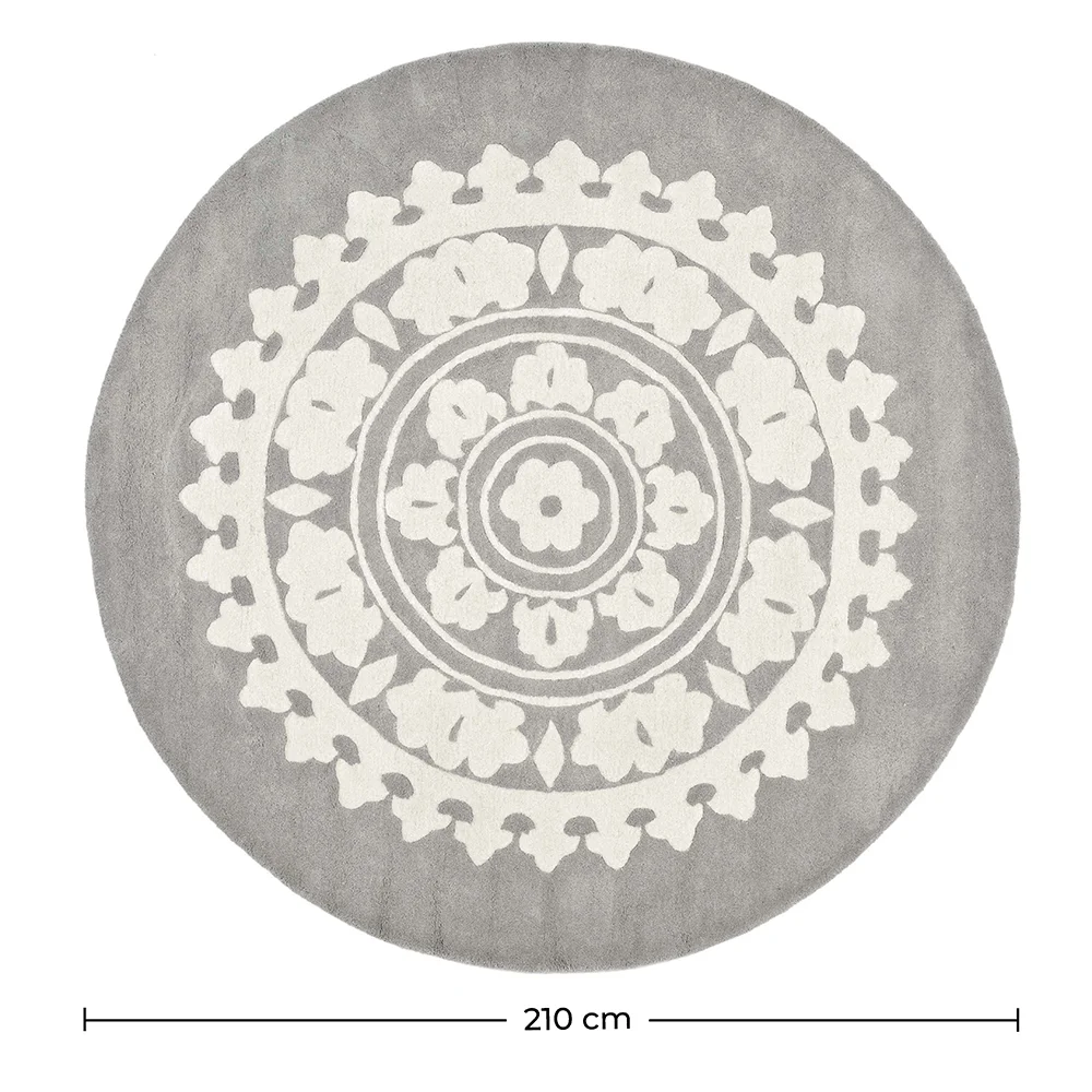 Design Vloerkleed Rond Design - Wol - Romanty image 10