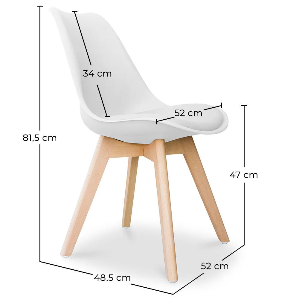 Eetkamerstoel - Scandinavische Stijl - Denisse image 10