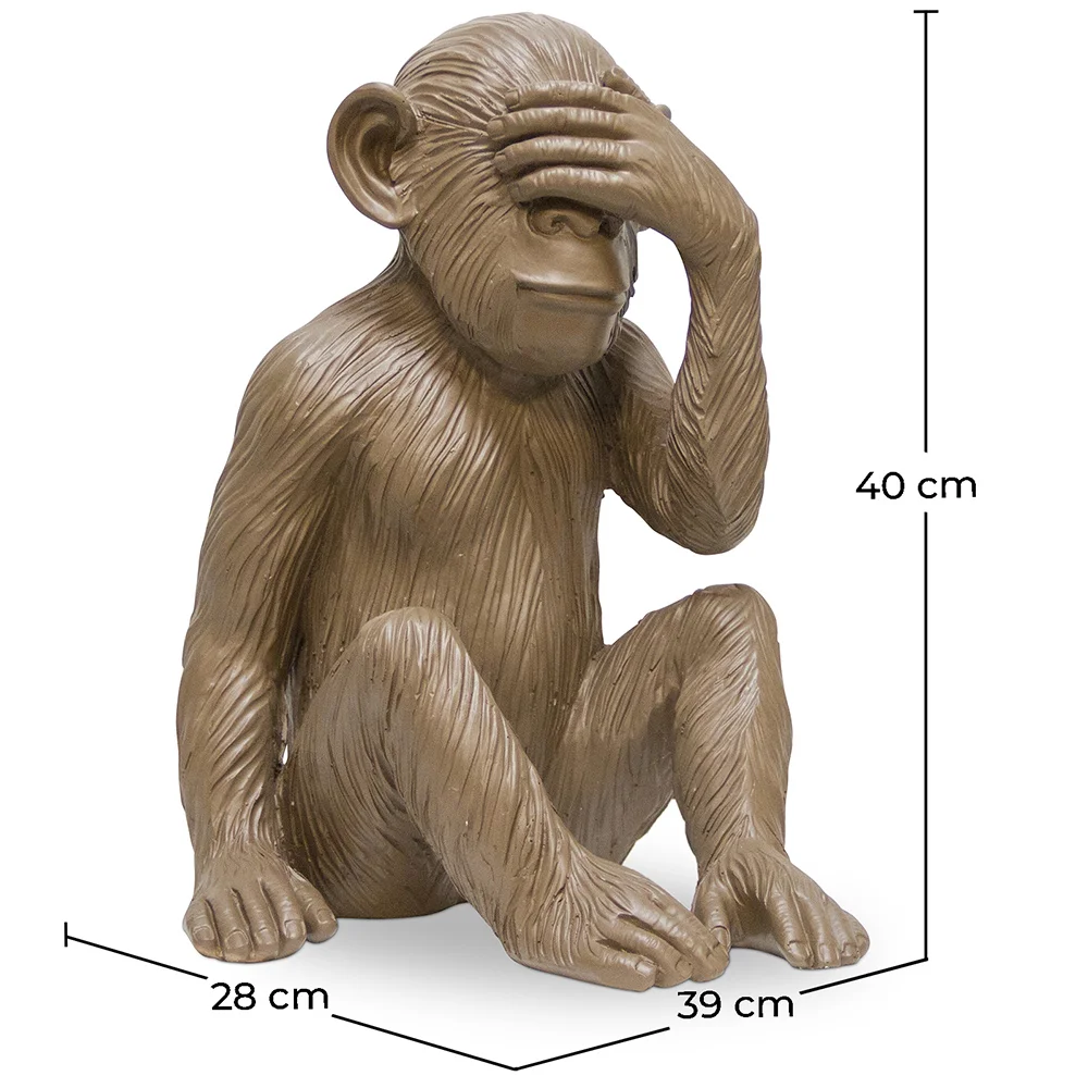 Designer Decoratiefiguurtje - Blinde Aap - Sapiens image 10