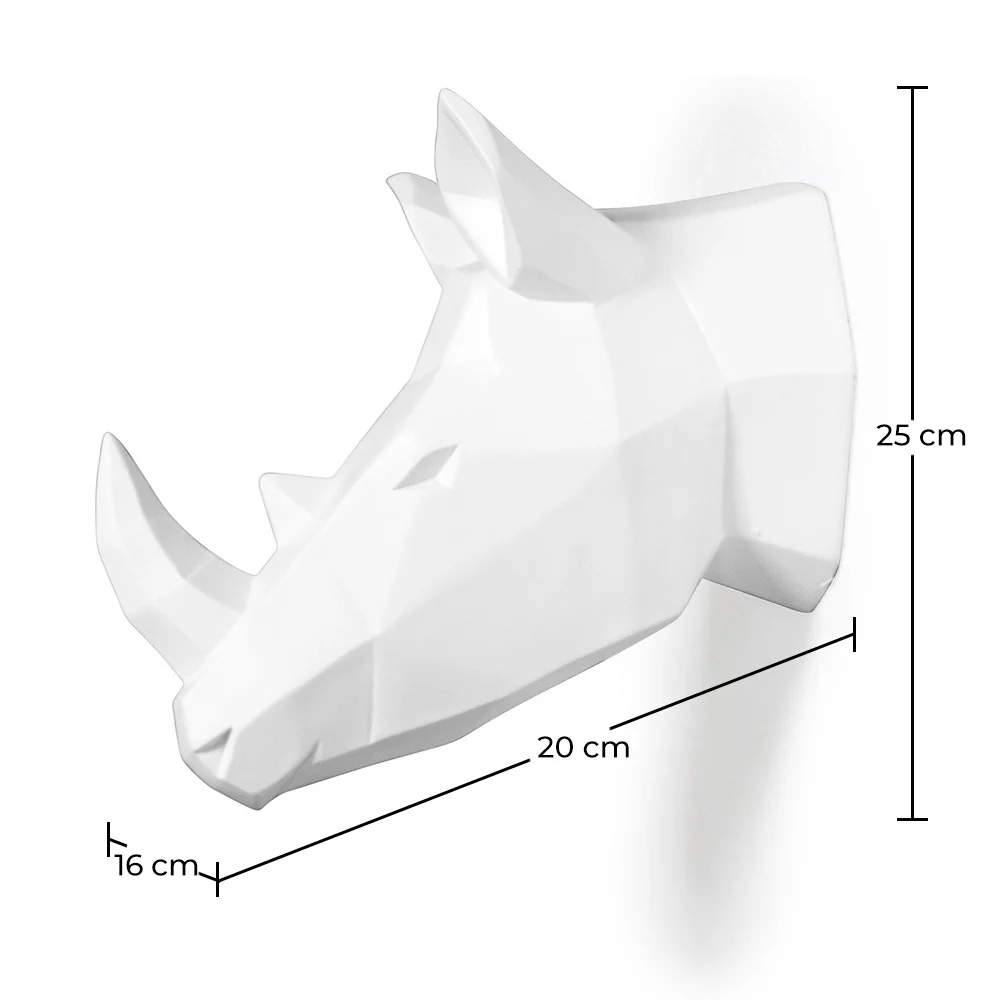 Origami Neushoorn kop - Hars image 10
