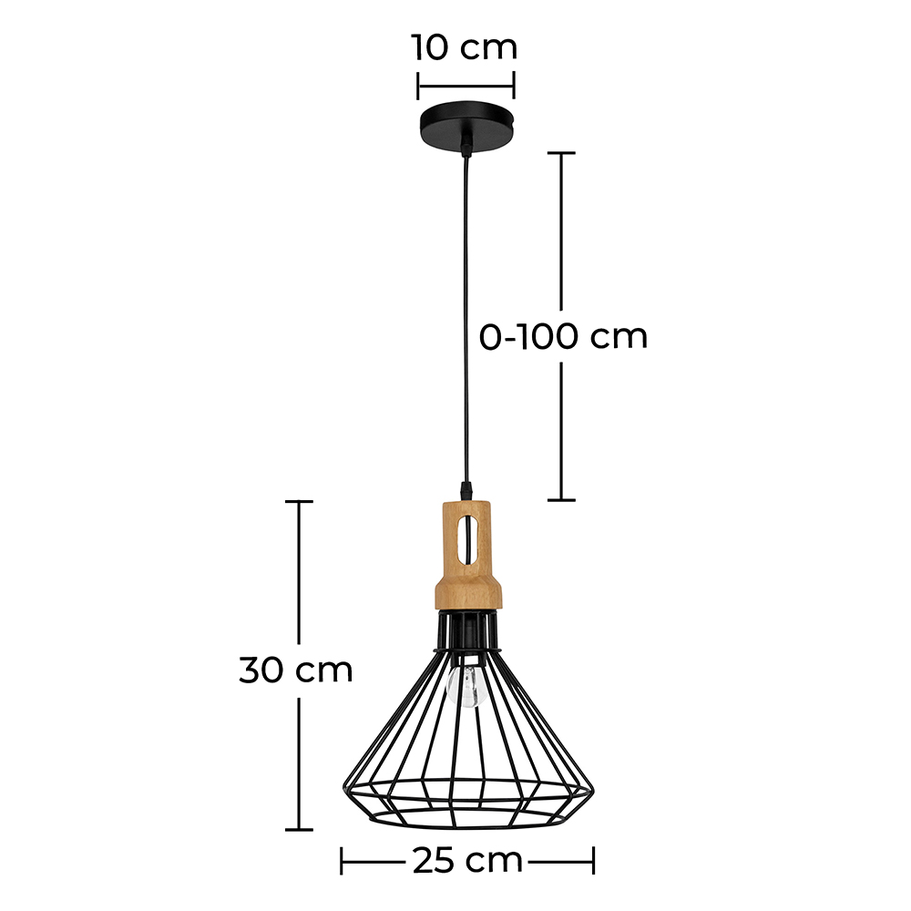 Retro Plafondlamp - Hanglamp Design - Vilma image 10