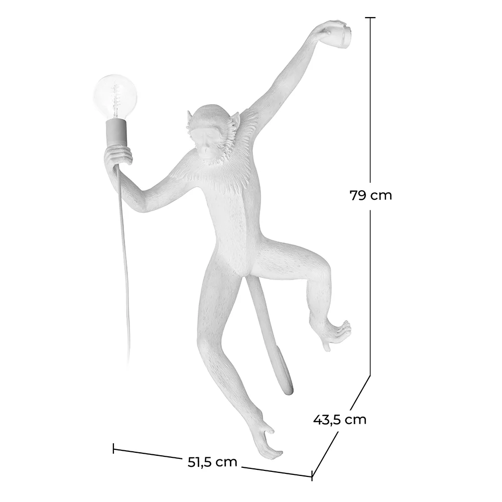 Wandlamp - Monkey Design - Hars image 10