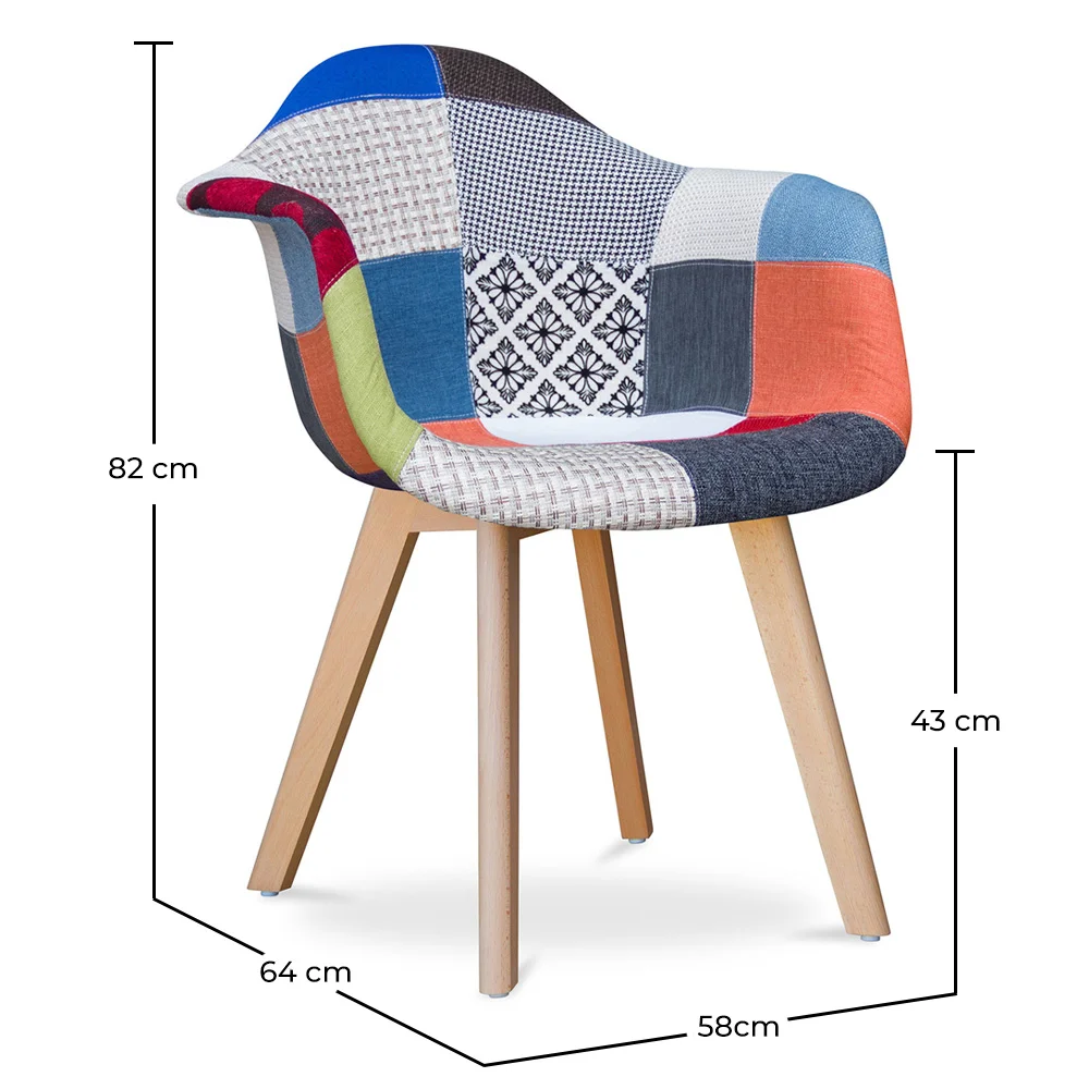 Premium Design Dawick stoel - Patchwork Pixi image 10