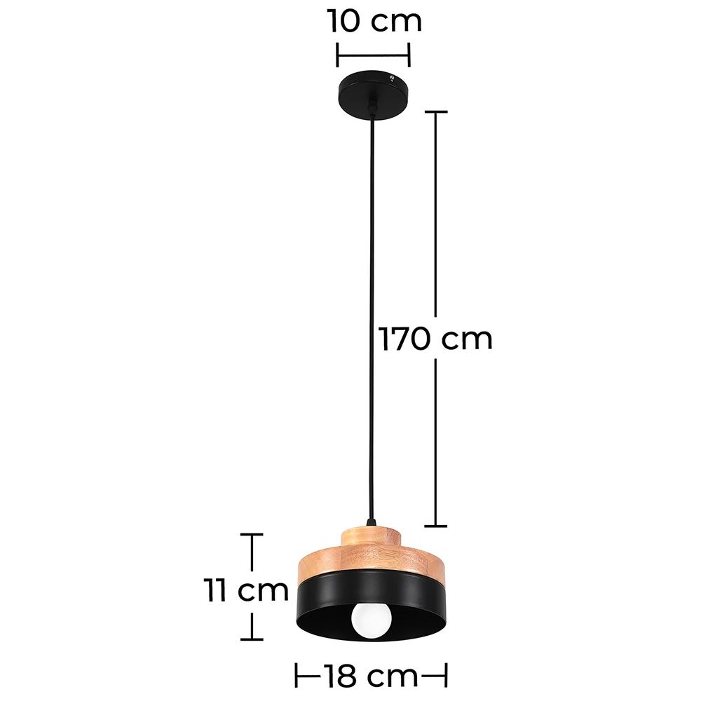 Plafondlamp - Hanglamp - Scandinavische Stijl - Eigil image 10