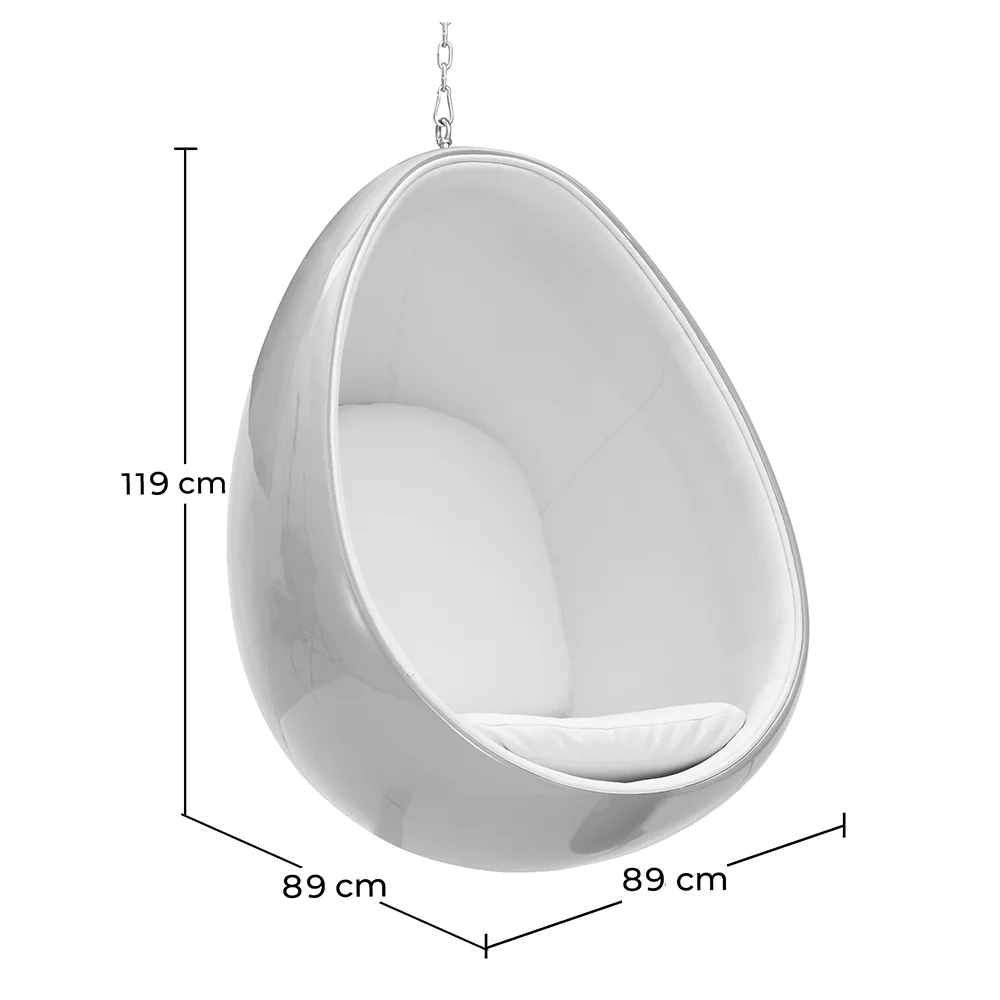 Hangstoel met Egg Design - Gestoffeerd - Eny image 10