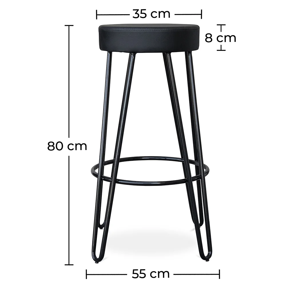 Ronde Kruk - Industrieel Ontwerp - 80 cm - Elan image 10