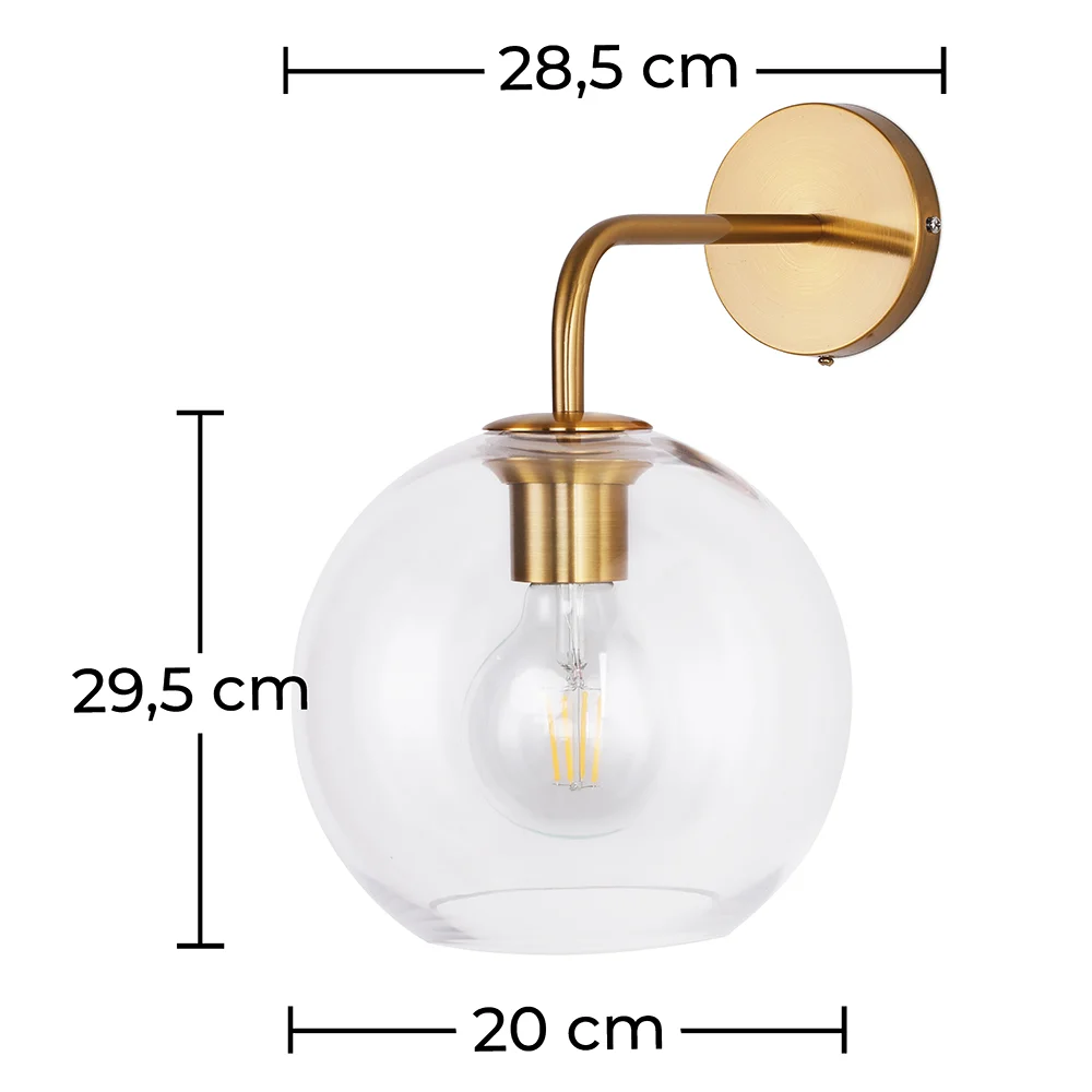 Wandlamp - Kristallen bol - Melissa image 10