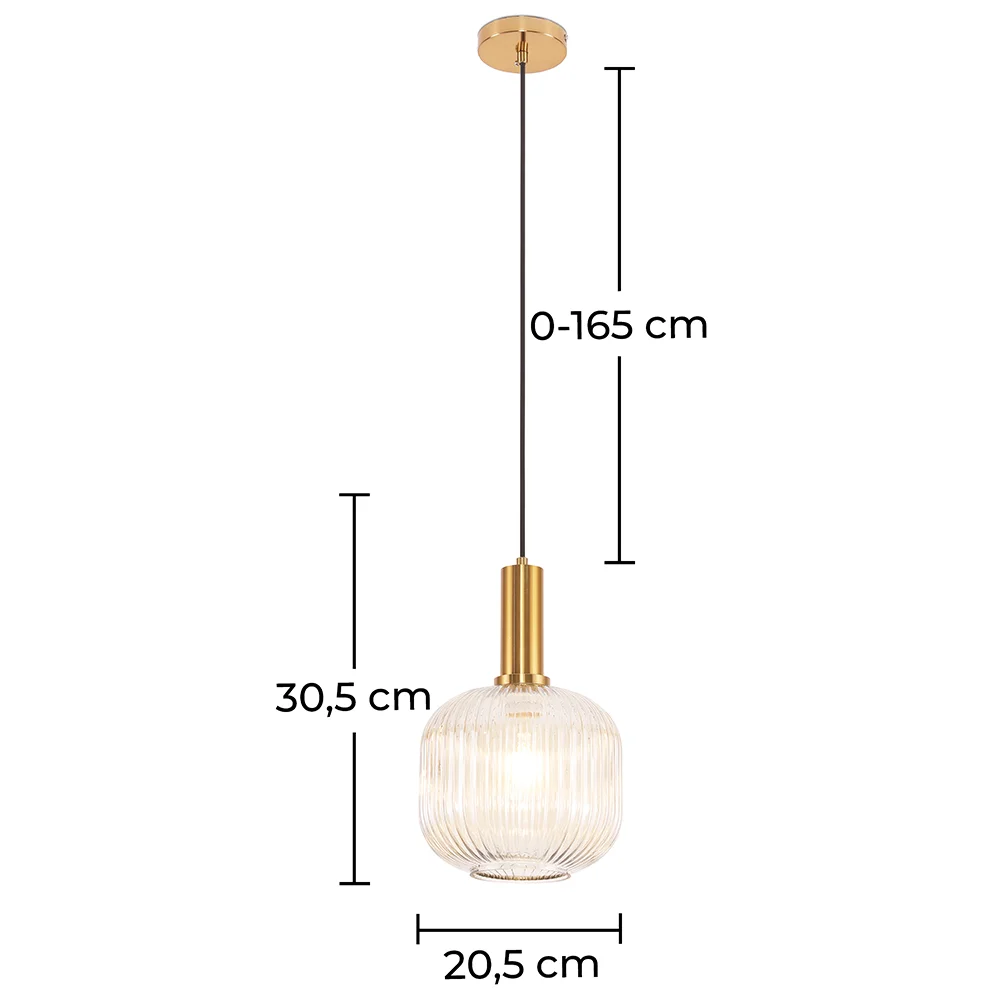 Vintage Plafondlamp - Kristallen Hanglamp - Amelia image 10