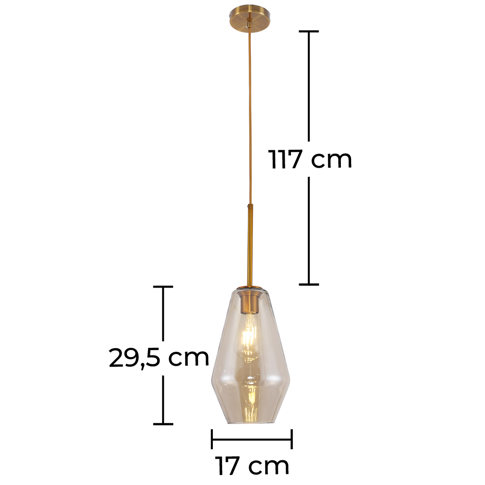 Kristallen Plafondlamp - Hanglamp Vintage Design - Alua image 10