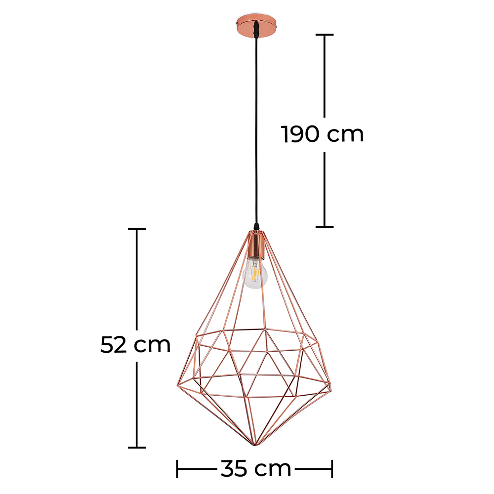 Plafondlamp Retro - Geometrische Hanglamp - Yak image 10