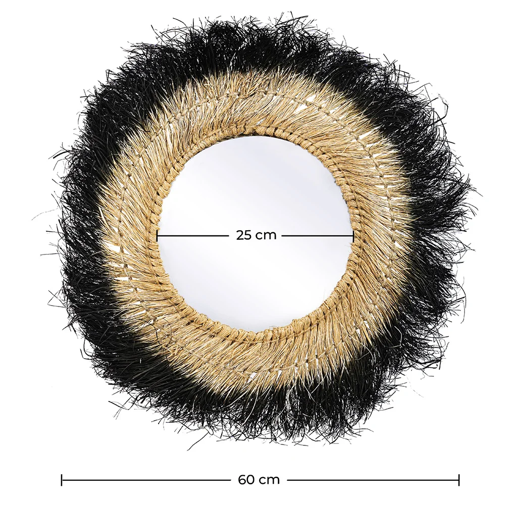 Wandspiegel - Rond Design Boho Bali (60 cm) - Bioe image 10