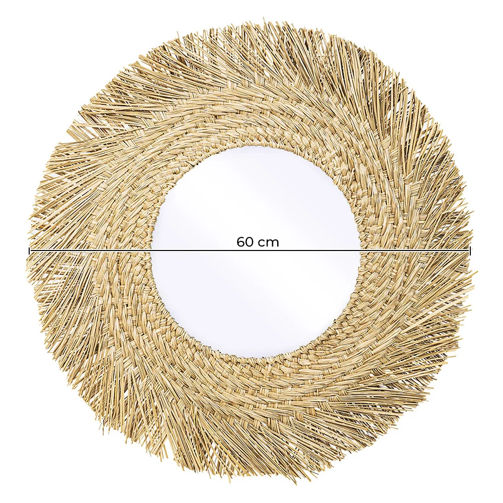 Wandspiegel - Rond Design Boho Bali (60 cm) - Rewu image 10