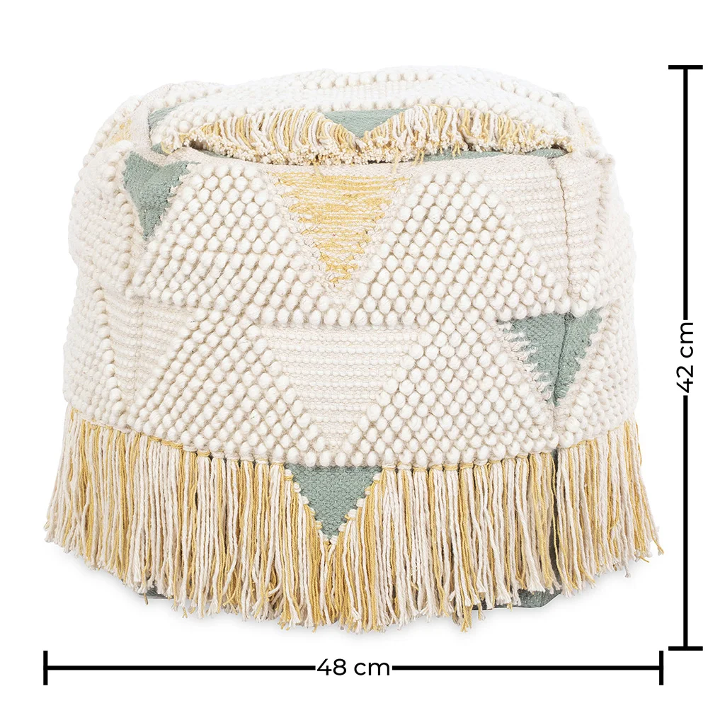 Puff zitplaats - Boho Bali-stijl - Jacqueline image 10