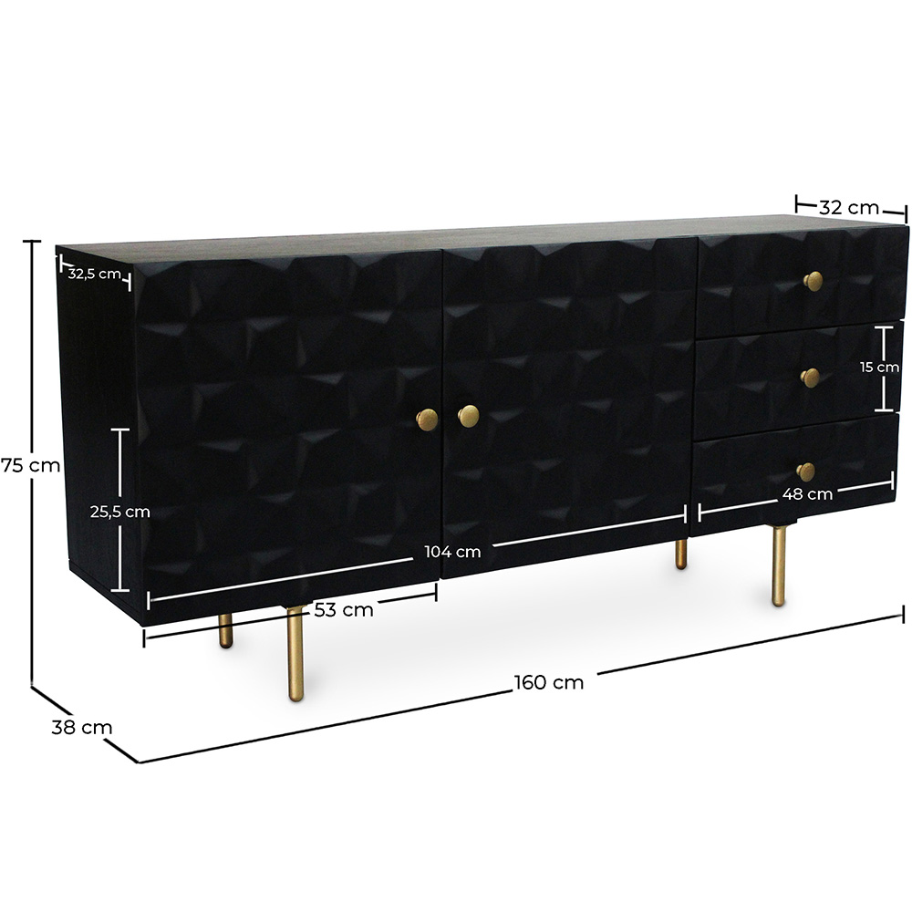 Dressoir in vintage stijl - Huisu image 10