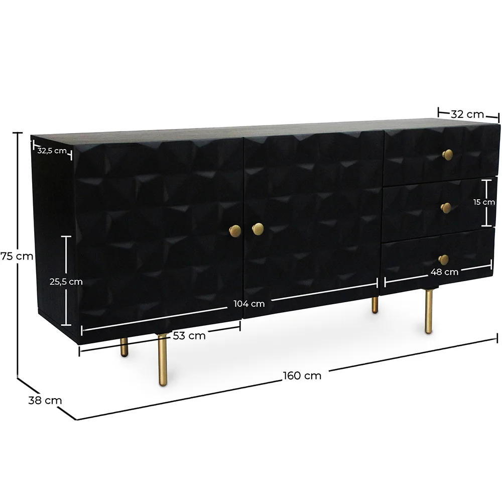 Dressoir in vintage stijl - Huisu image 10