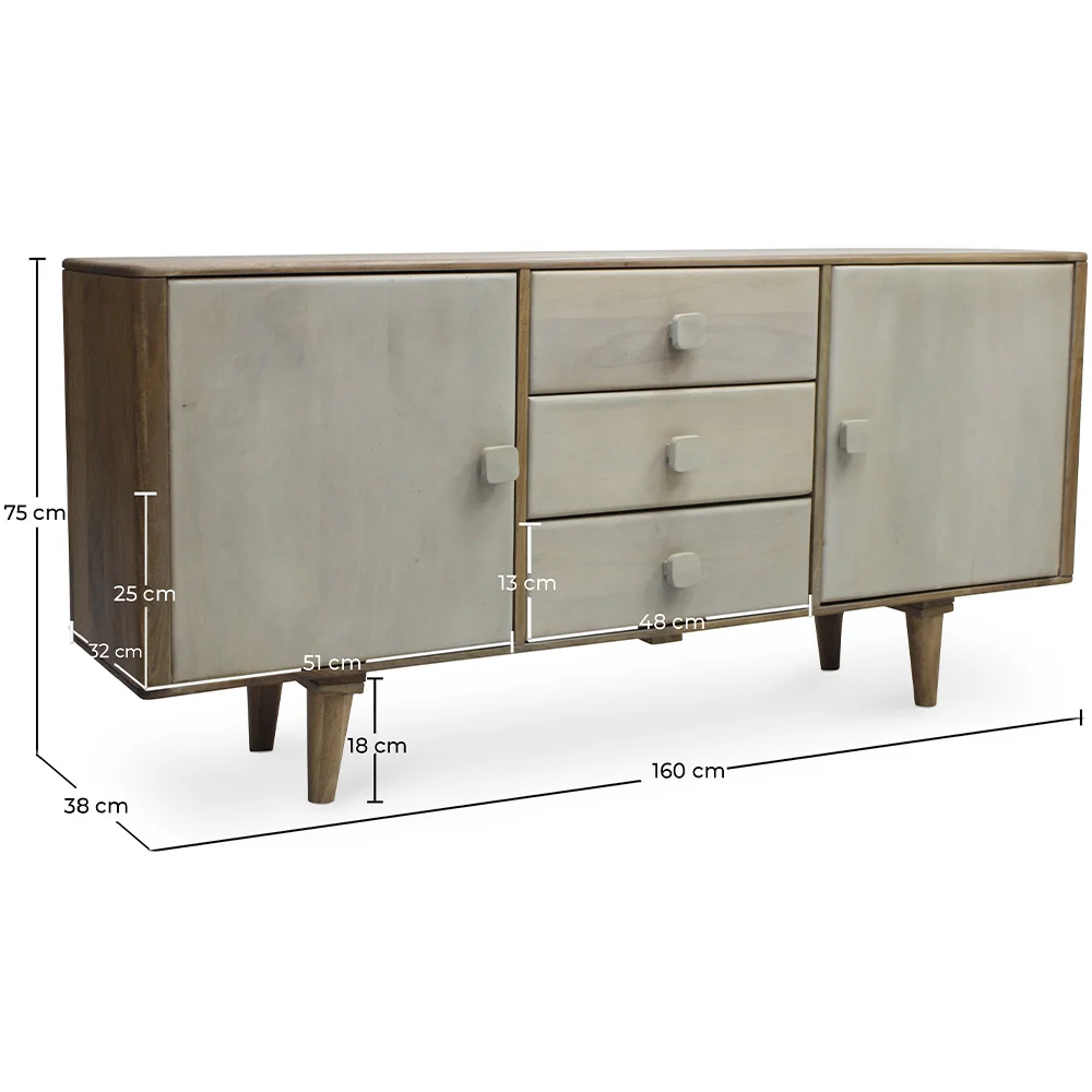 Houten Dressoir - Vintage Design - Cina image 10