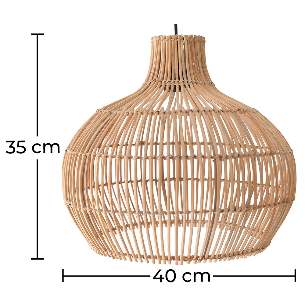 Rotan plafondlamp - Hanglamp Design Boho Bali - Elan image 10