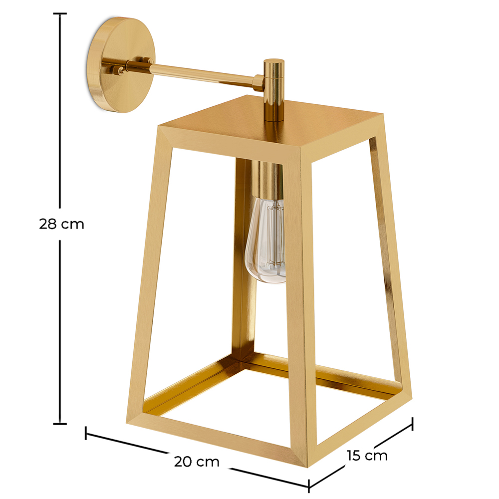 Lamp Wandlamp - Gouden Metaal - Olivia image 10