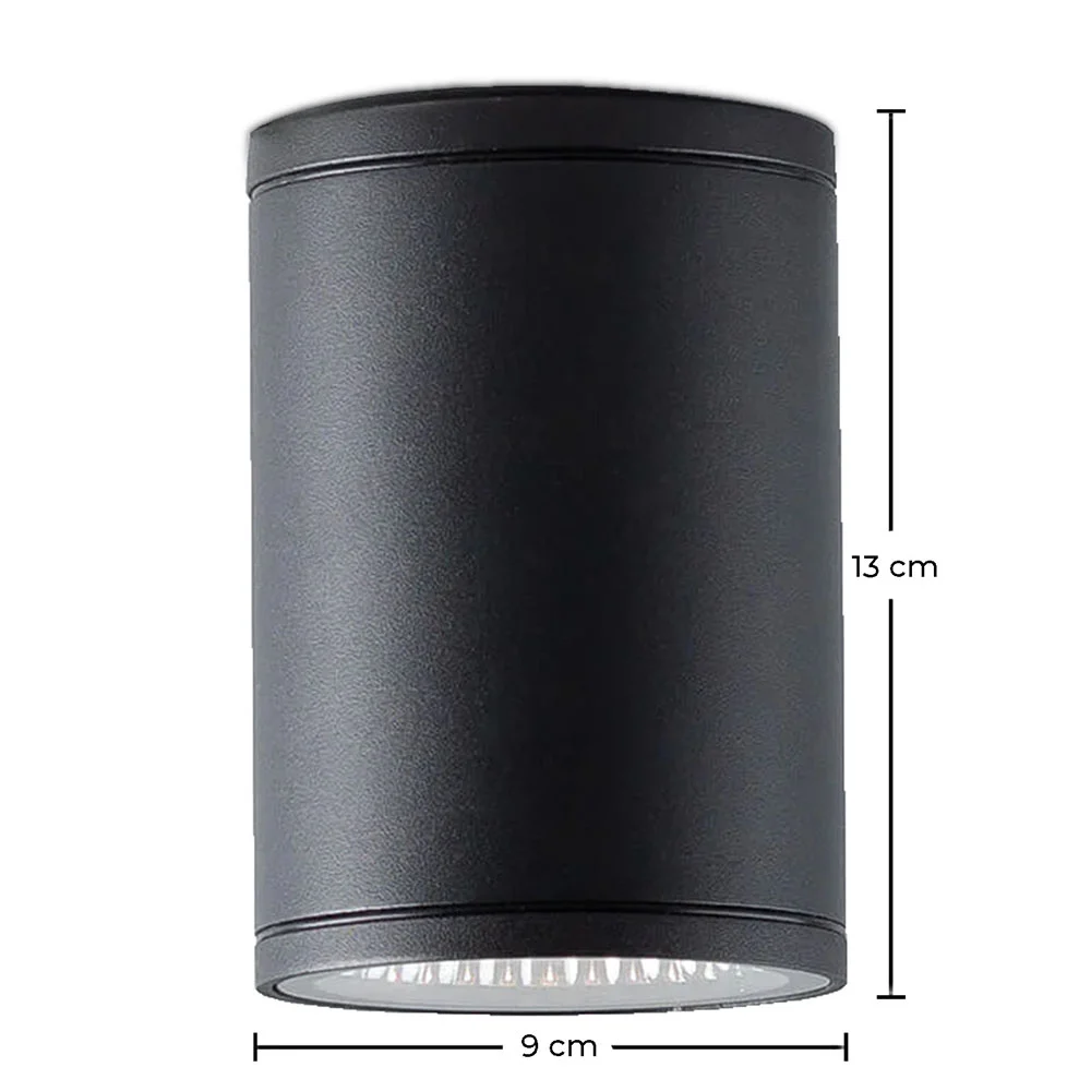 Plafond Wandlamp voor Buiten met LED-Schijnwerper - Alua image 10