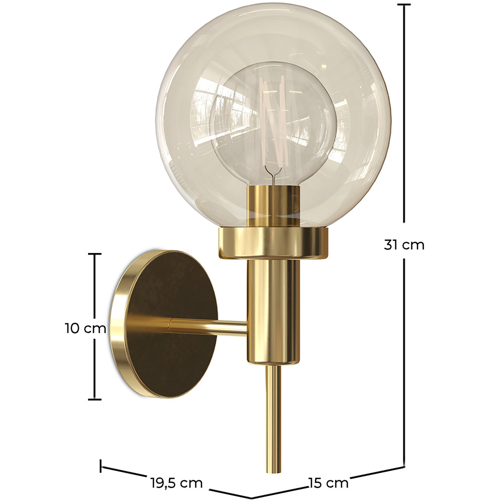 Gouden Wandlamp - Lica image 10