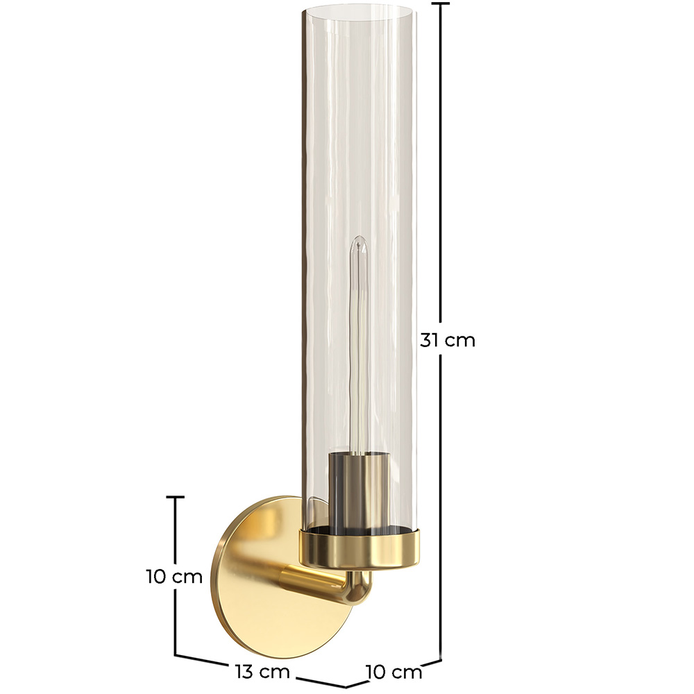 Wandkandelaar Lamp Goud - Corba image 10