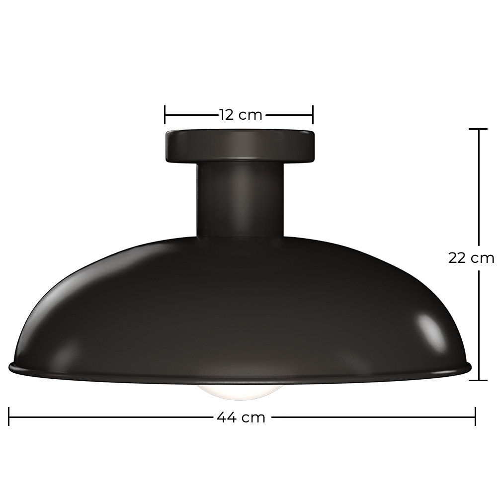 Plafondlamp - Zwarte Plafonnière - Gubi image 10
