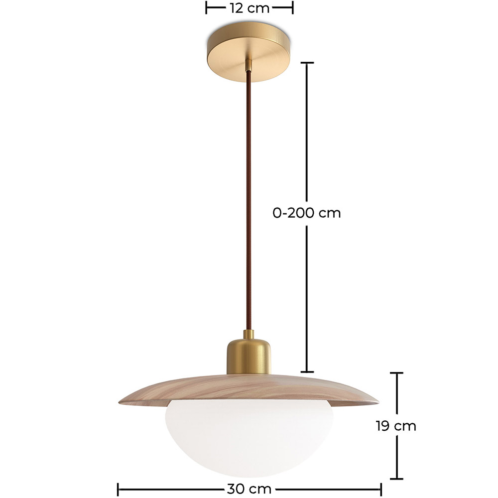 Hanglamp aan het Plafond - Hout - Quinci image 10