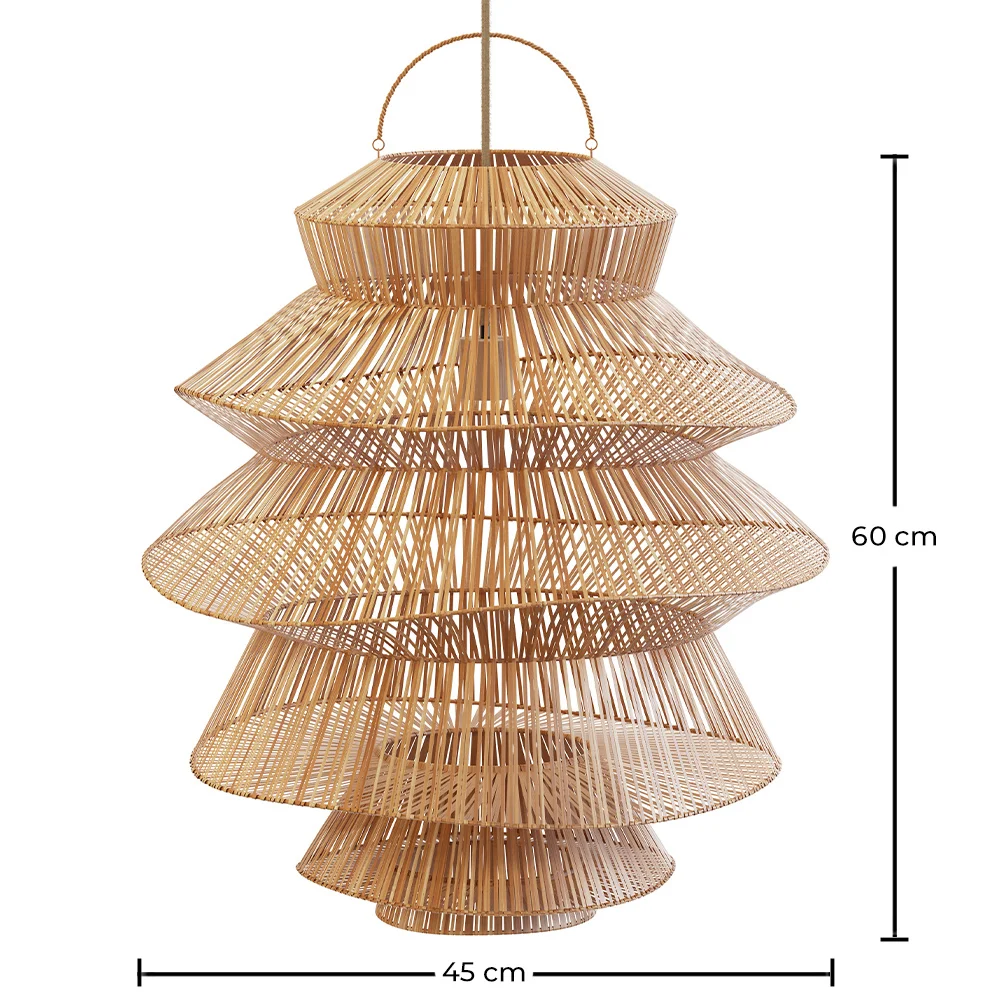 Rieten Hanglamp - Boho Bali - Ferta image 10