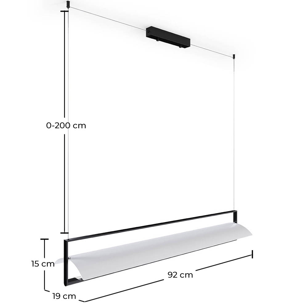 Hanglamp Horizontale LED Balk - Newa image 10