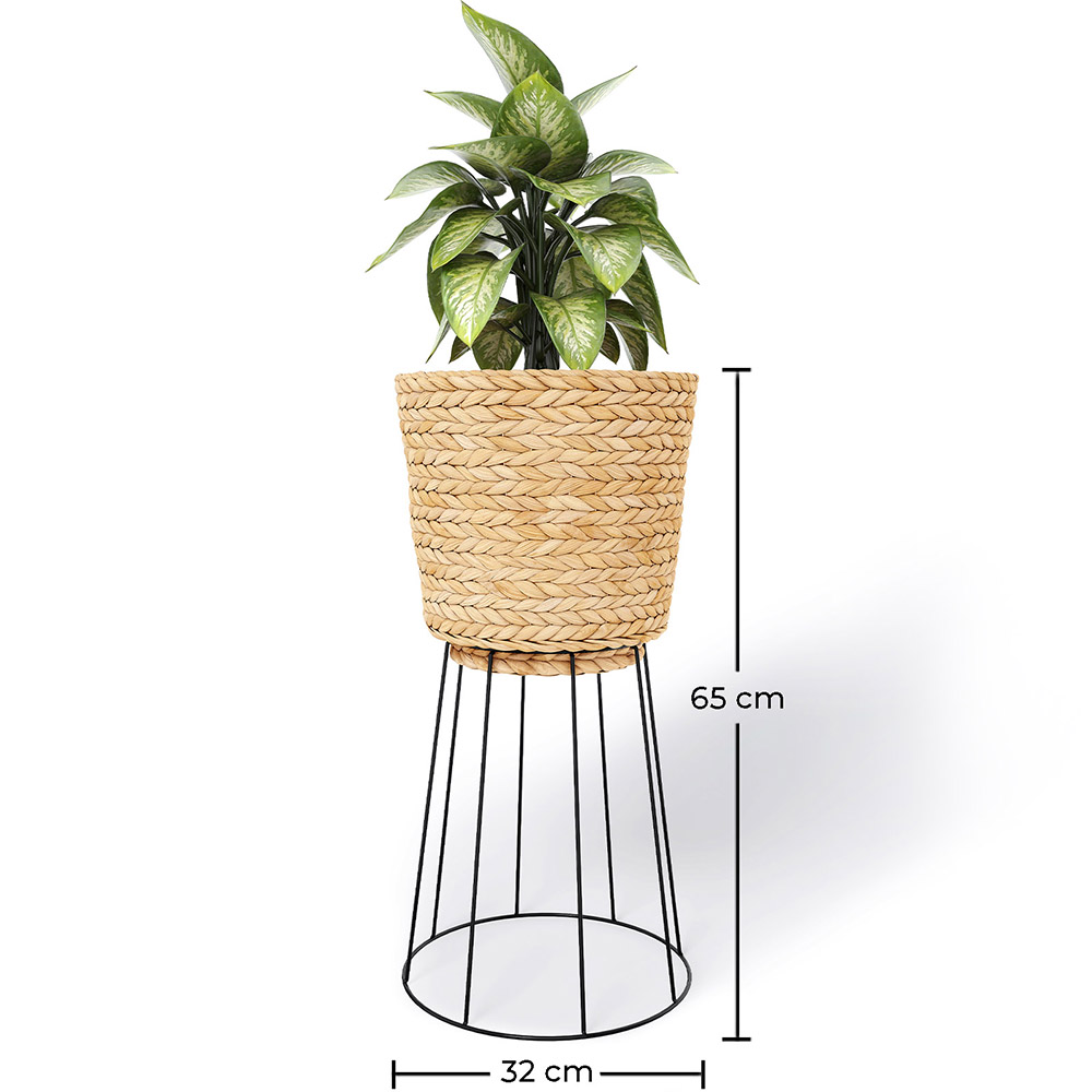 Ronde Vloerplantenbak - Boho-stijl - 65 CM - Firna image 10