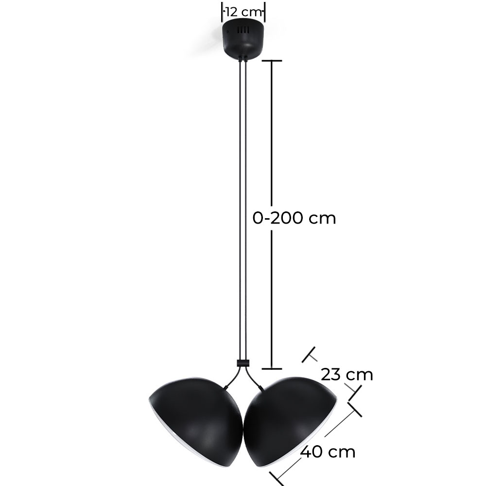 Hanglamp - 2 LED-Spots - Dual image 10