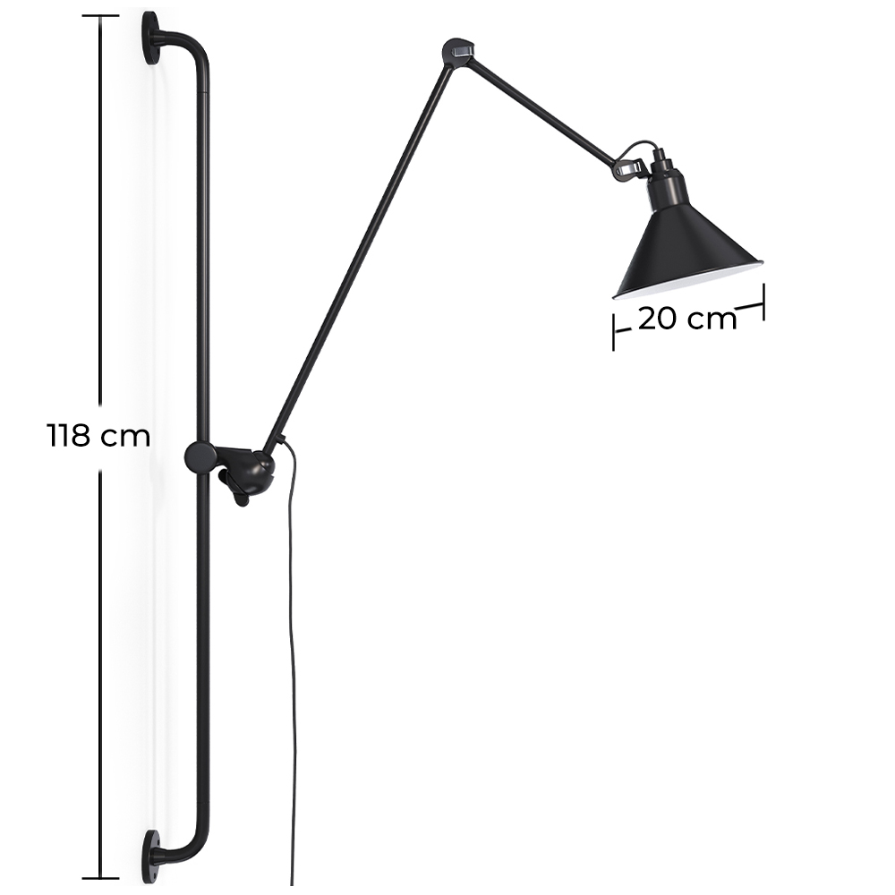 Verstelbare Wand Flexibele Lamp - Heirn image 10