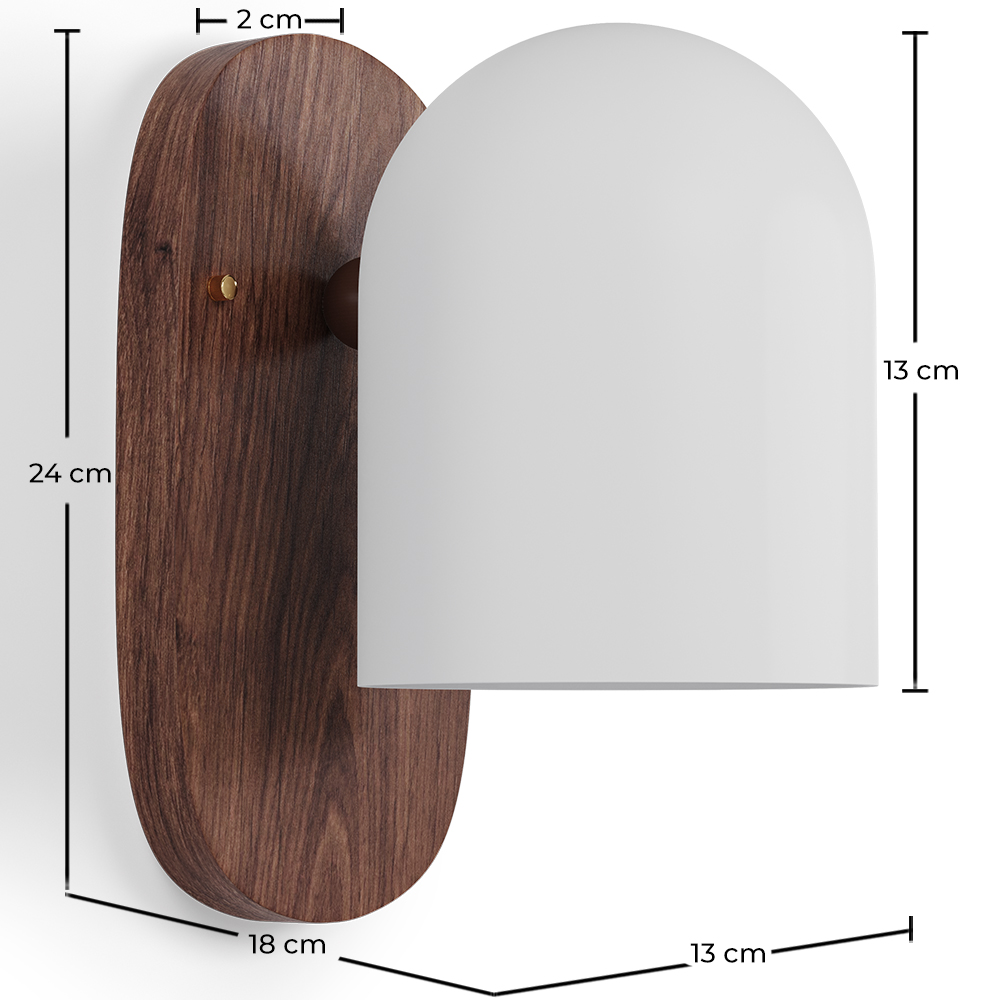 Wandlamp van Hout en Metaal - Guee image 10