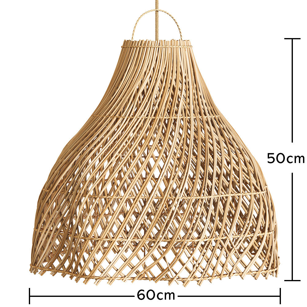 Boho Stijl Rattan Hanglamp - Rodric image 10