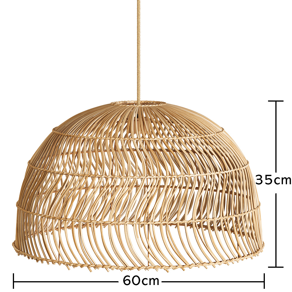 Rattan Hanglamp - Boho Bali - Capril image 10