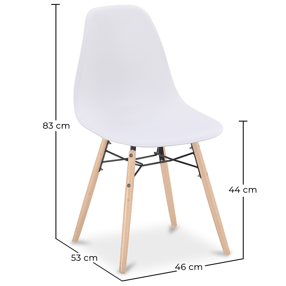 Eetkamerstoel - Scandinavisch Design - Houten Poten - Skögur image 10