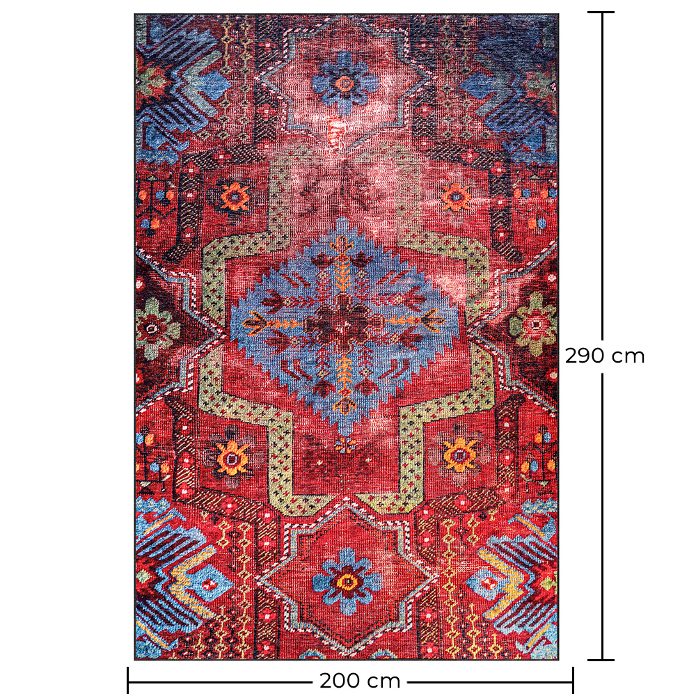 Vintage Oosters Tapijt - (290x200 cm) - Meridian image 10