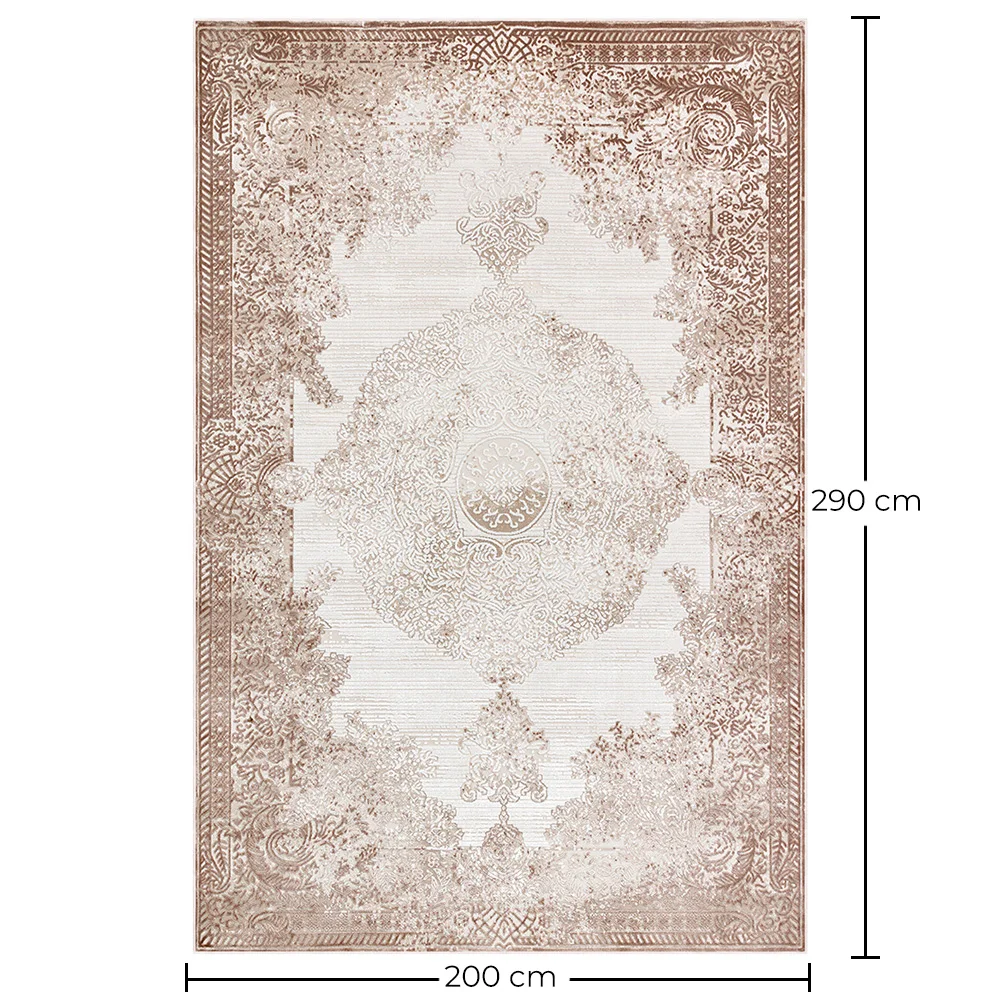 Vintage Oosters Tapijt - (290x200 cm) - Cerulean image 10