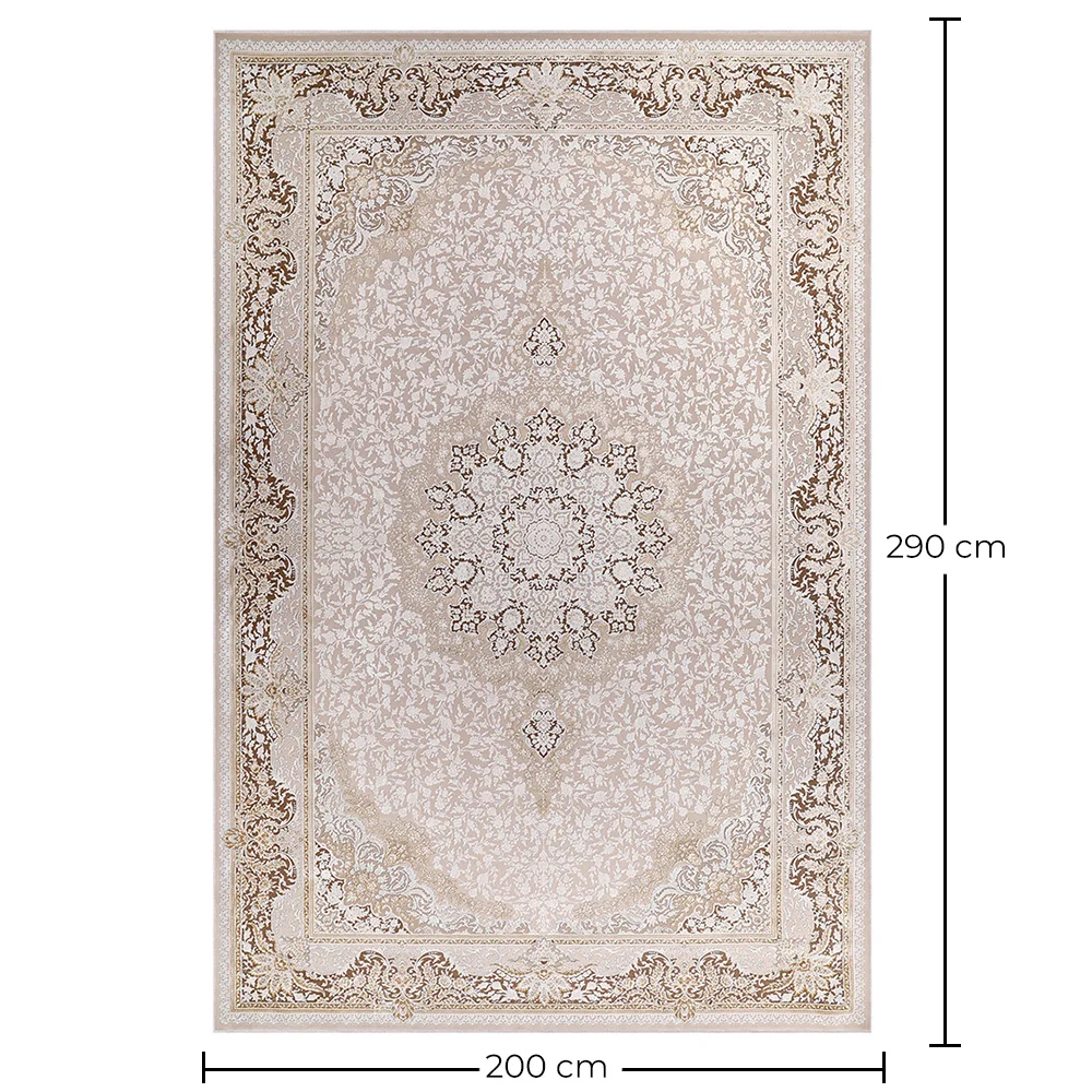Vintage Oosters Tapijt - (290x200 cm) - Lattice image 10