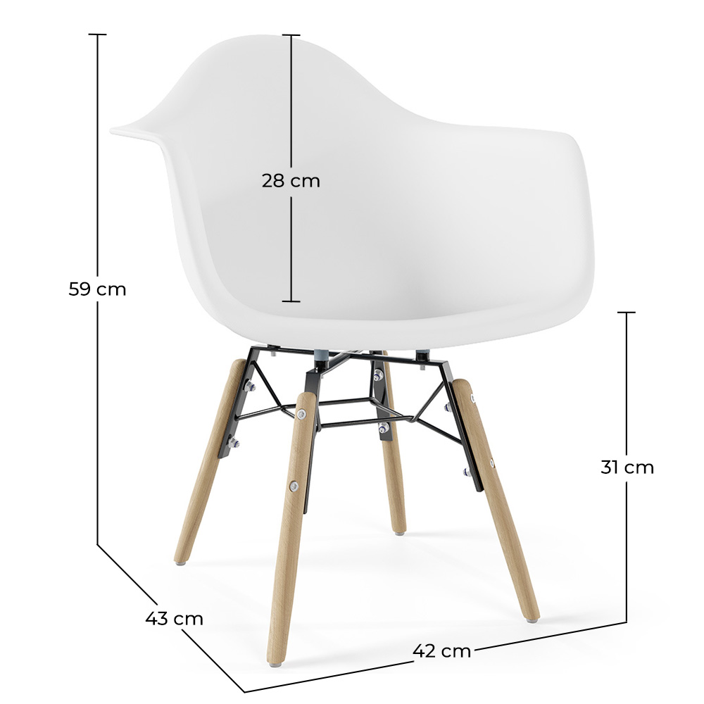 Kinderstoel in Scandinavisch Design - Houten Poten - Nordika image 10